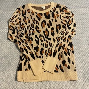 Cheetah Sweater
